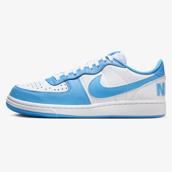 Nike Terminator Low Shoes White/University Blue Fq8748-412 - Picture 10 of 16